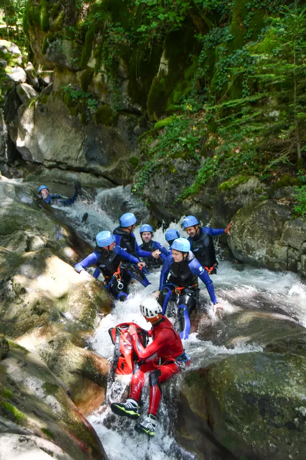 Réservation Canyoning - Evolution 2_Vallorcine