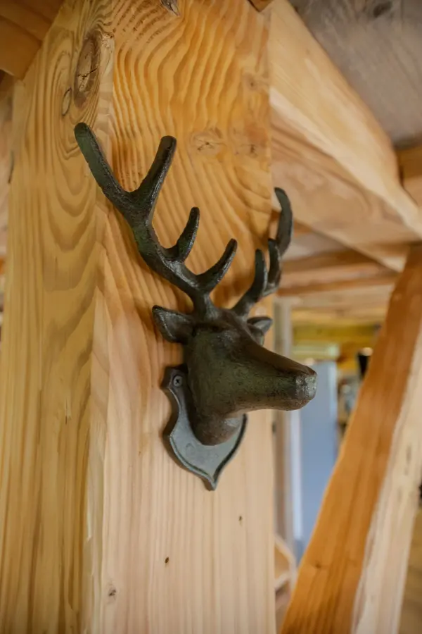 Une décoration typique des chalets de montagne 