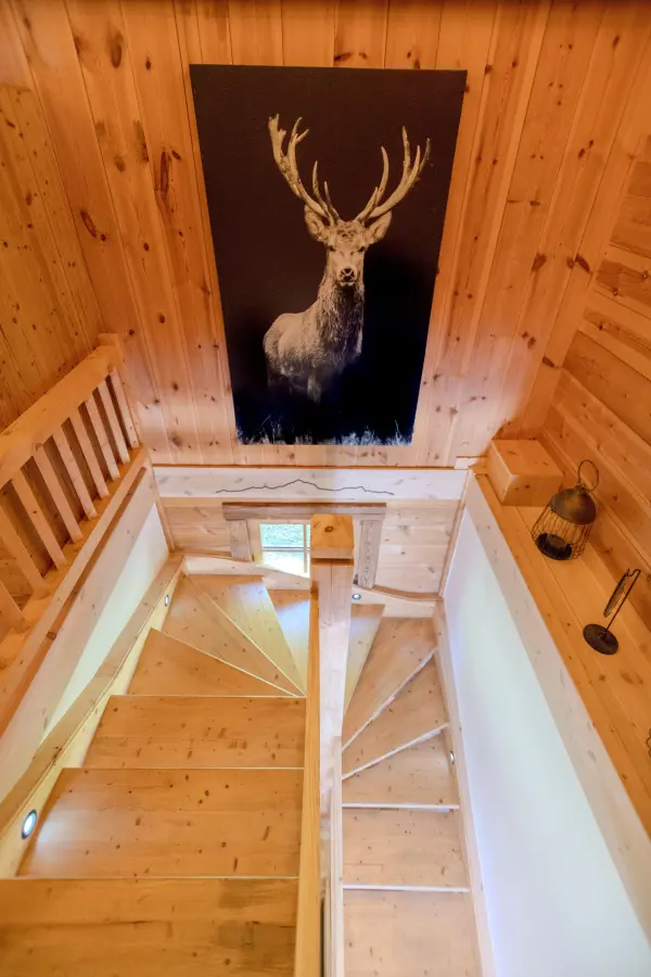 Une décoration de montagne soignée