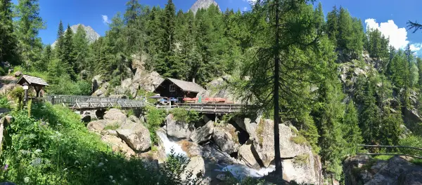 Cascade de Bérard à Vallorcine