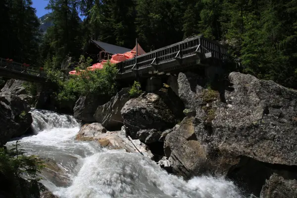 Cascade et buvette
