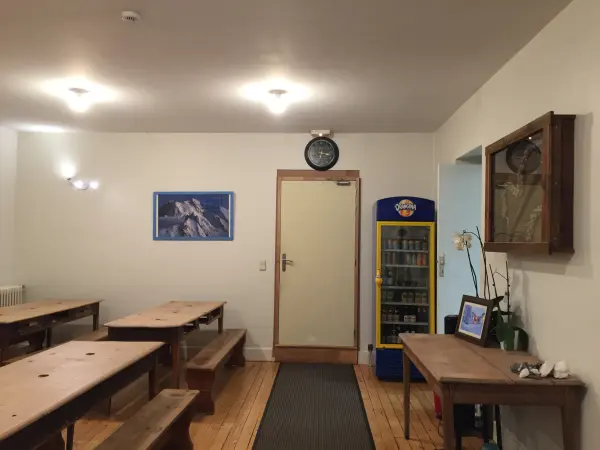 gite fagot les houches salle à manger