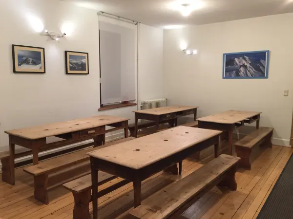 gite fagot les houches salle à manger 2