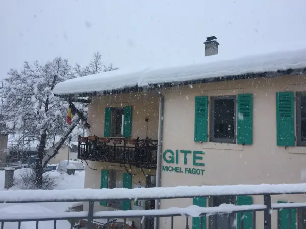 gite fagot les houches hiver