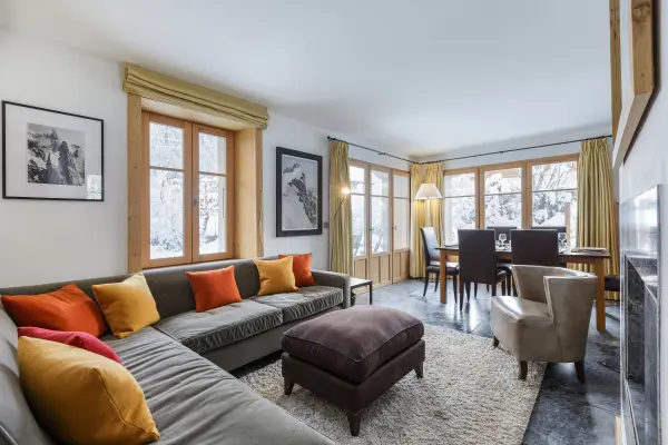 Chalet Les Tissourds, salon