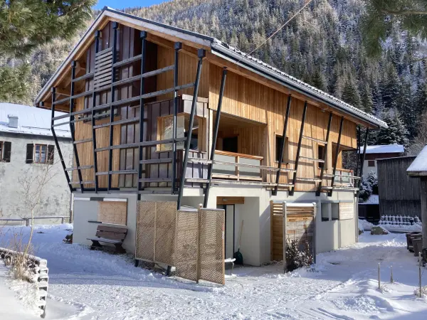 CHALET 5 min TELECABINE VALLORCINE MONT BLANC, ski, rando, montagne