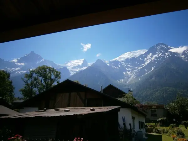 Vue depuis la fenêtre de la Mezzanine
