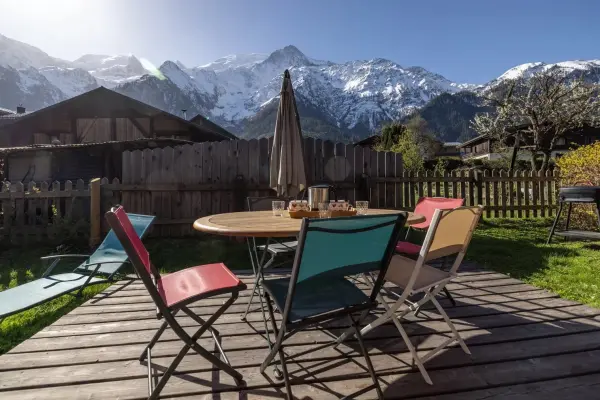 La vue depuis la terrasse