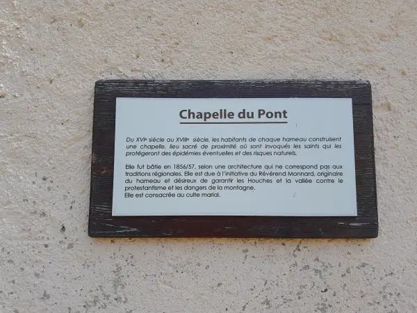 Chapelle du Pont - Les Houches