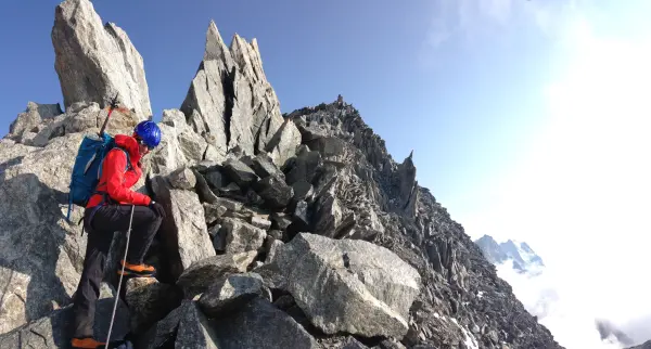 ALPINISME ETE ESCALADE VALLEE DE CHAMONIX 