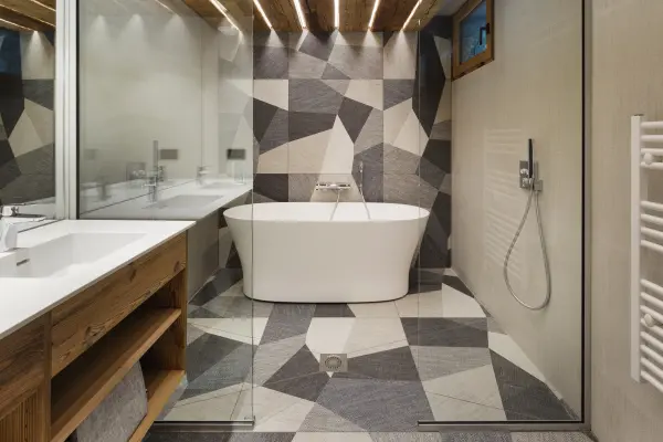 Salle de bain, Chalet Blaitiere