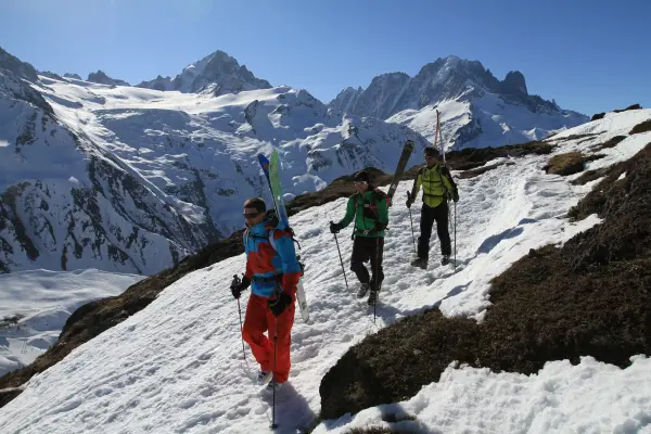 Ski Hors Piste - Printemps vallée de Chamonix