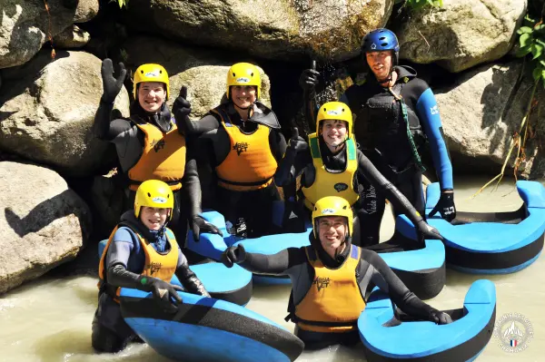 Hydro Speed sur l'ARVE Chamonix