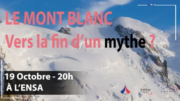 Conférence : Le mont Blanc, vers la fin d'un mythe ?