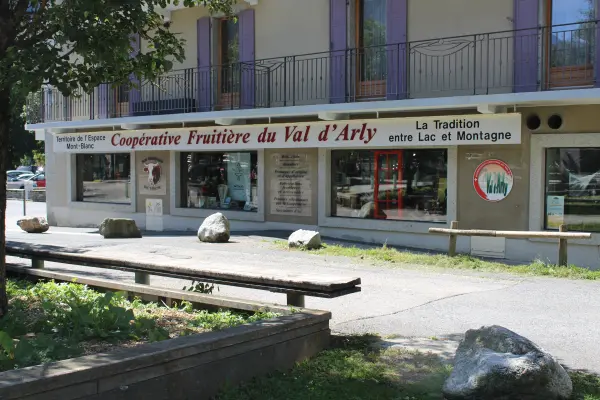 façade de la boutique