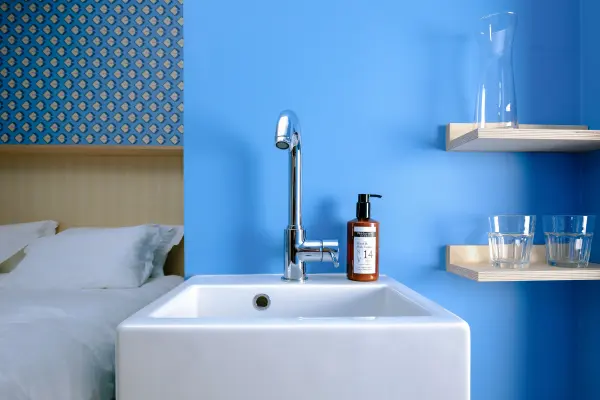 Chambre bleue