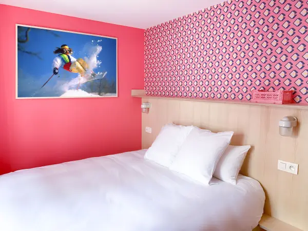 Chambre rose