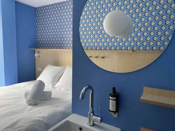 Chambre bleue