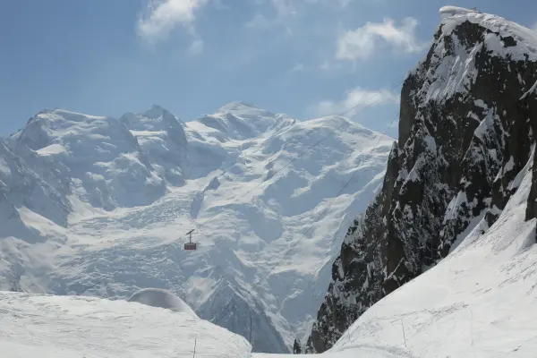 Téléphérique Brévent qui monte