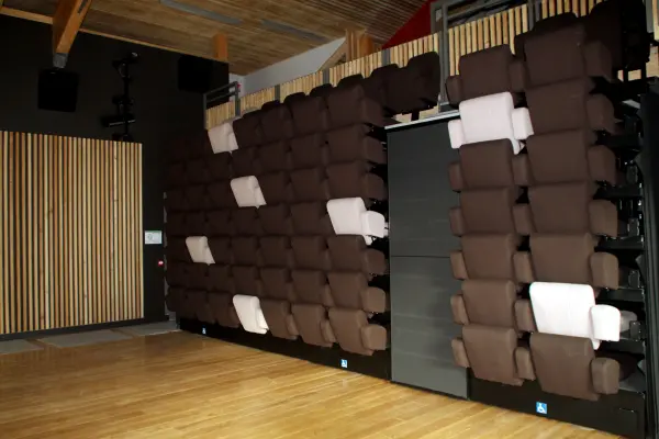 Salle Auditorium Pliée