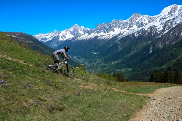 Enduro VTT : Rouge Prarion - Les Houches - Sherwoody