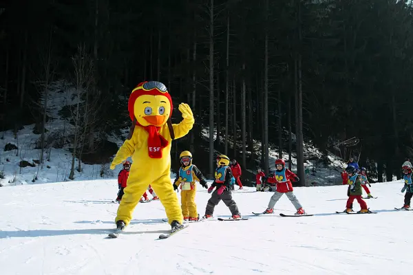 Ski enfants - Piou Piou - Esf chamonix