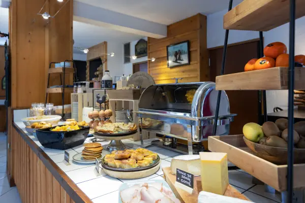buffet de petit déjeuner