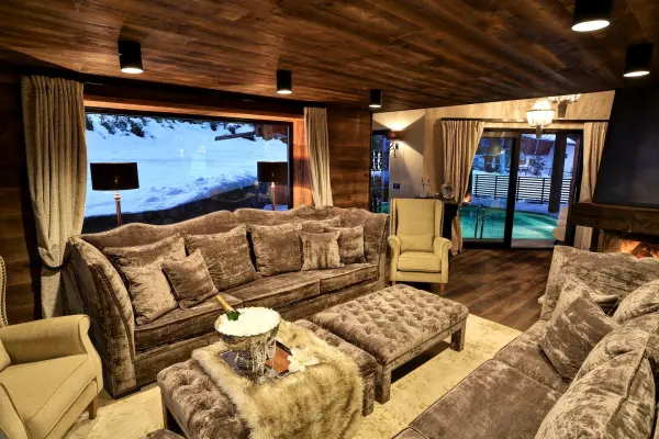 Chalet Alta living space