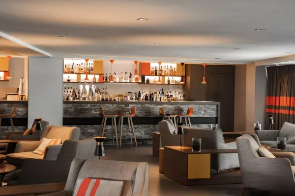 Bar à cocktails de l'hôtel