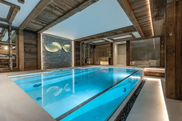 Le SPA privé au Chalet Infinity *****
