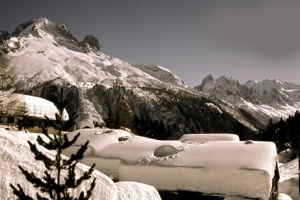 gîte la boerne argentière chamonix hiver