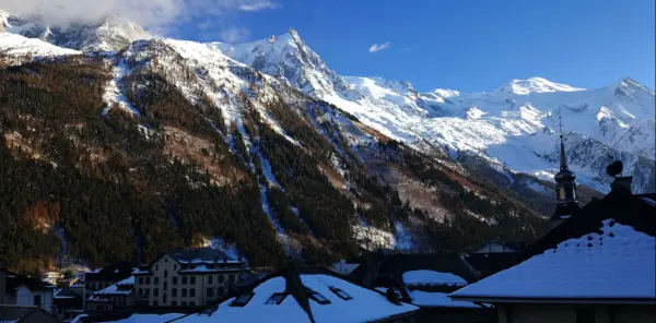 Clocher Vue du Balcon hiver