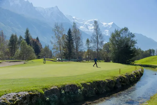 golf de chamonix parcours