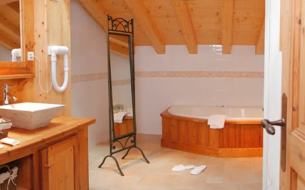 Suite Chalet sallede bain Hotel Le Labrador