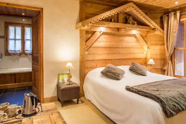 Hôtel Labrador Chambre Chalet Bain