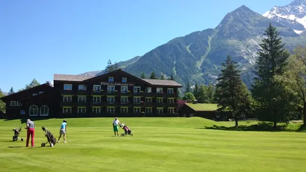Hotel le Labrador depuis le golf