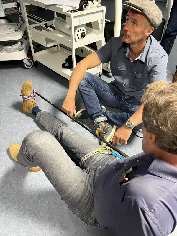 Apprentissage des techniques d'immobilisation
