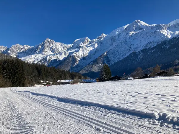 Itinéraire nordique des Houches - Les Chavants