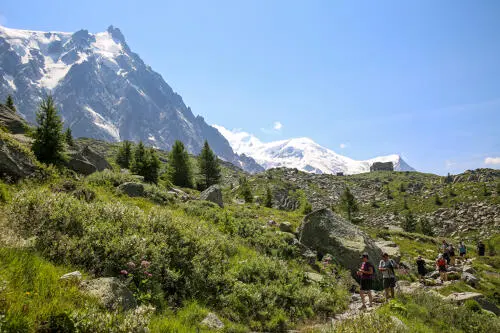 Grand Balcon Nord : Plan de l'Aiguille du Midi - Montenvers