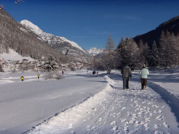 Itinéraire piétons  du village de Vallorcine