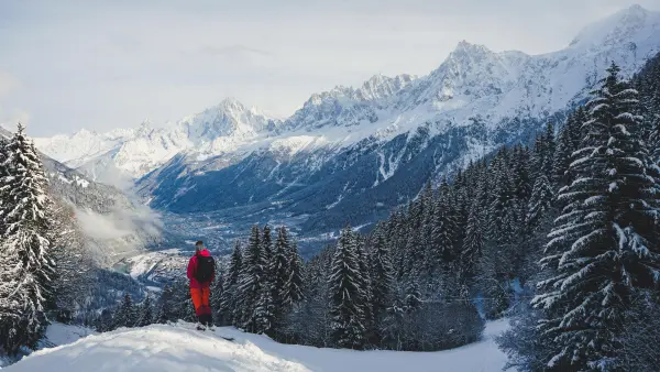 Itinéraire ski de randonnée - Les Houches