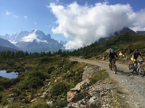 Itinéraire VTT : A - De Vallorcine à Argentière