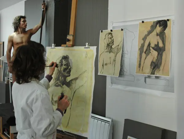 Dessin Modèle Vivant à La Petite Université