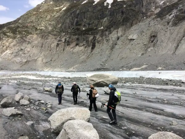 Sortie Mer de Glace Glaciologie