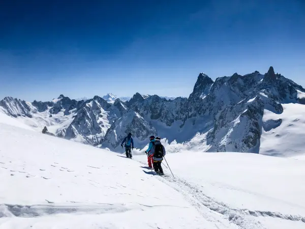 au coeur de la Vallée Blanche