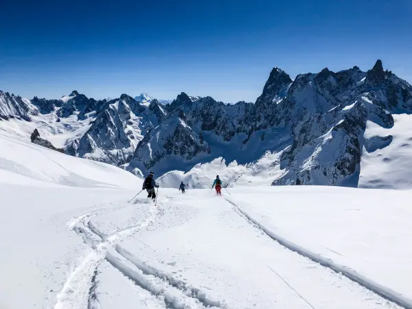 au coeur de la Vallée Blanche