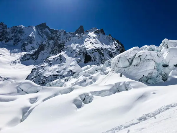 au coeur de la Vallée Blanche