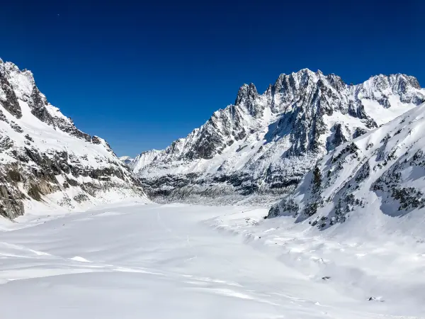 au coeur de la Vallée Blanche