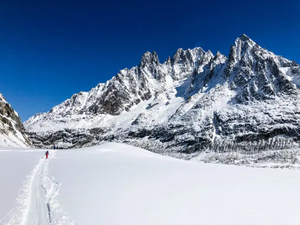 au coeur de la Vallée Blanche