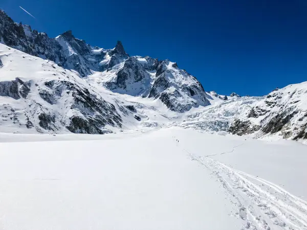 au coeur de la Vallée Blanche